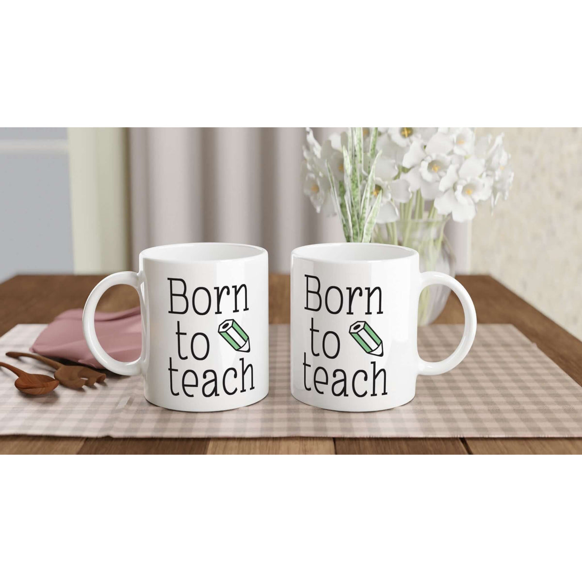 Born To Teach mug