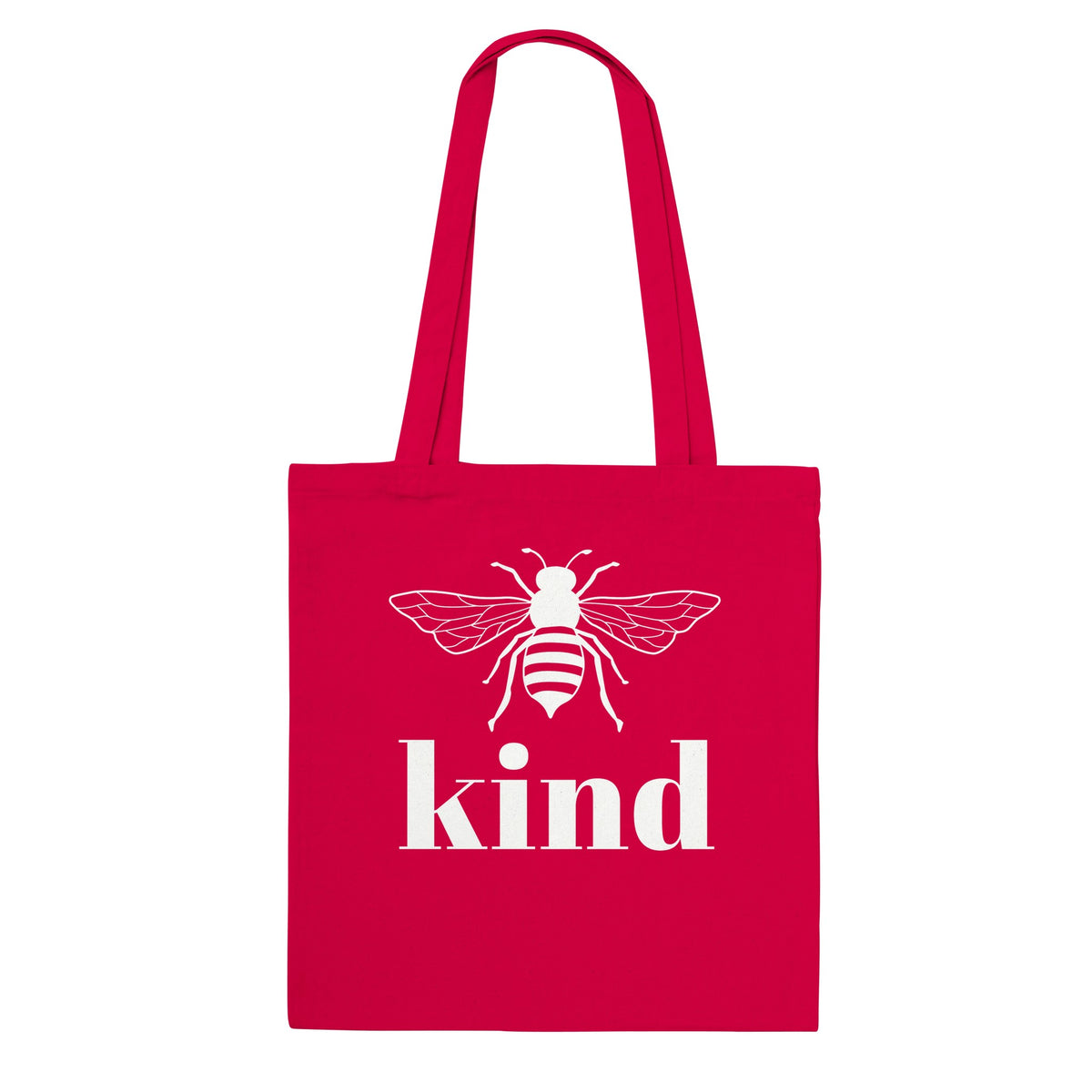 Bee Kind Red Tote Bag