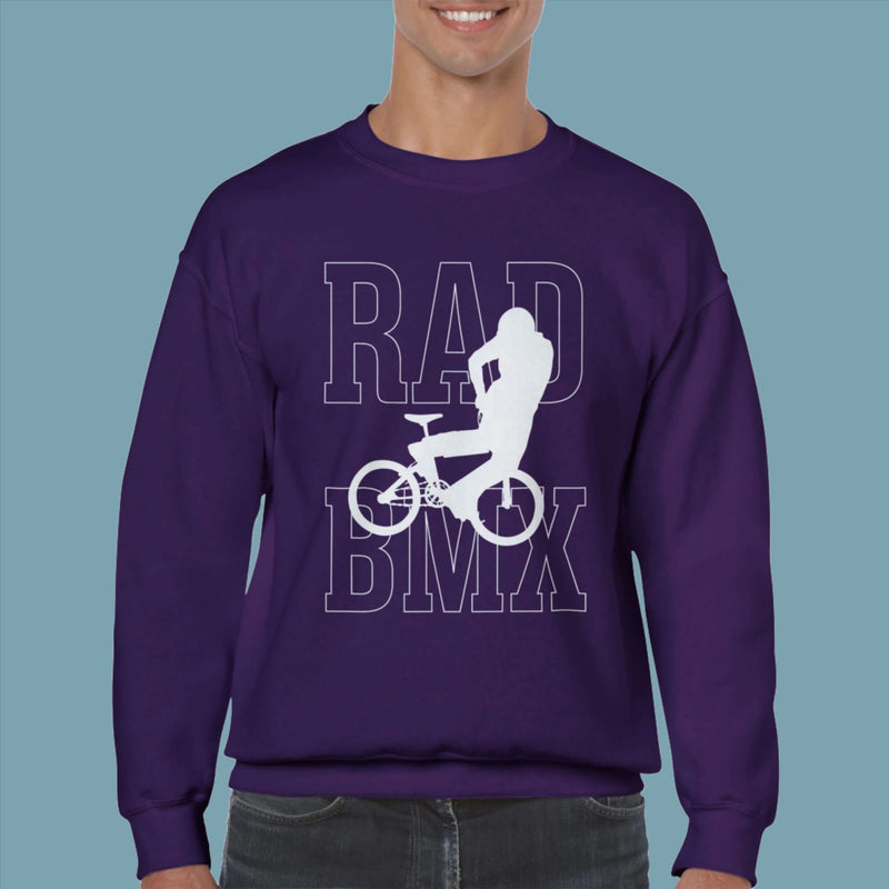 Rad BMX purple sweatshirt - MangoBap